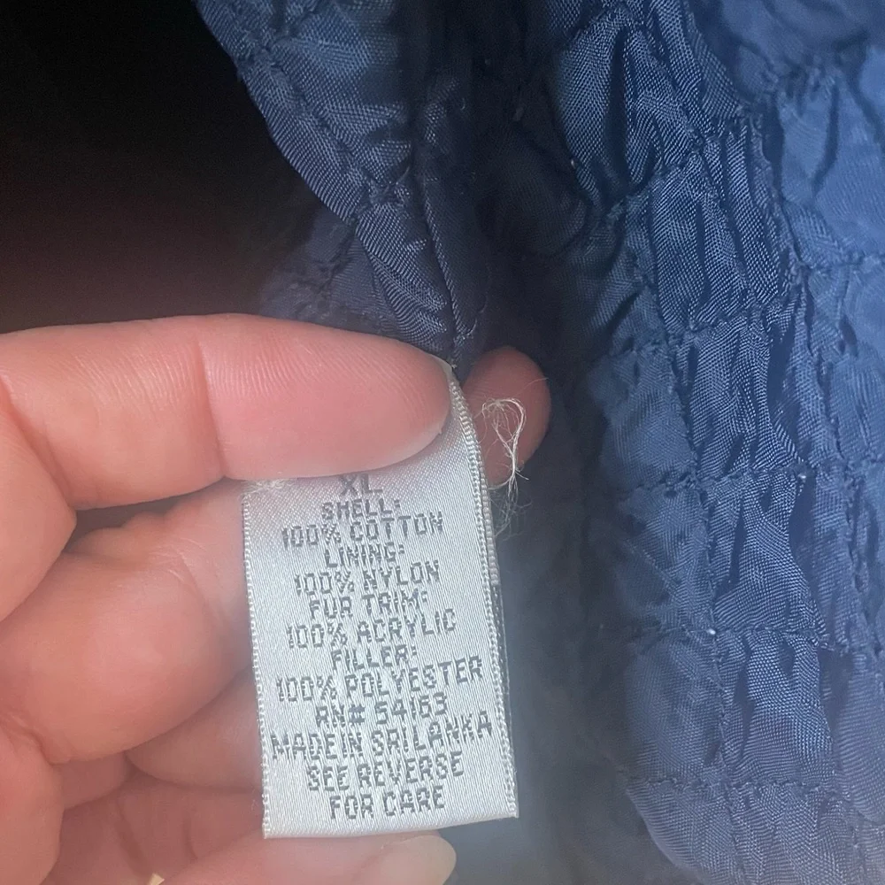 XL Quilted Denim Jacket - Picture 7 of 14